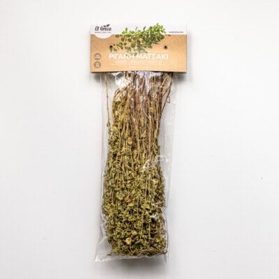 Greek oregano bunch from the Mediterranean dish shop.