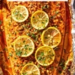 Lemon Garlic Salmon pin image 1