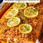 Lemon Garlic Salmon pin image 2