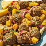 Pin image 1 for Meatballs and Potatoes.