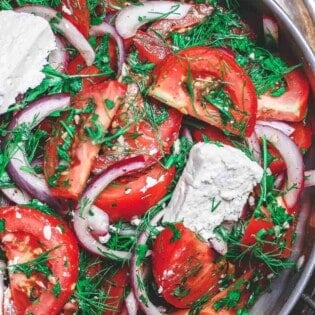 Mediterranean Tomato Salad