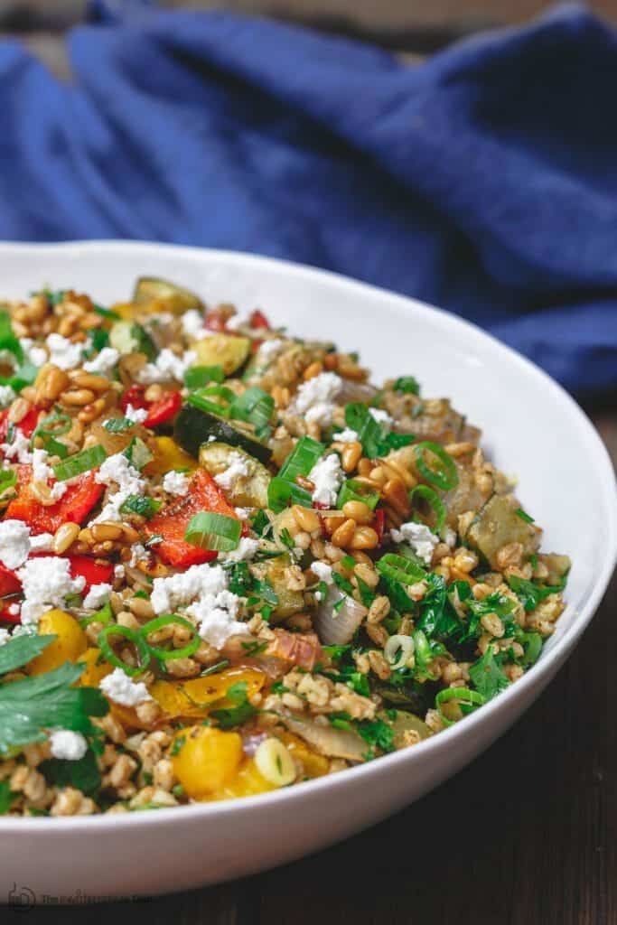 Roasted vegetable barley