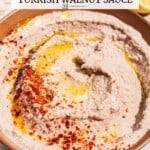 Pin image 2 for Turkish tarator sauce.