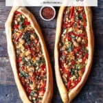 pin image 2 for vegetarian turkish pide.