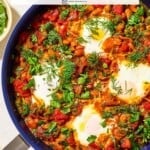 Pin image 1 for white bean shakshuka.